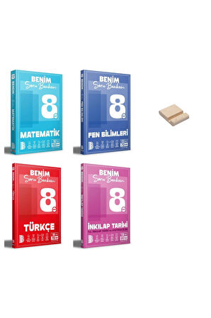 LGS 8. Sınıf Benim Hocam Tüm Dersler Soru Bankam 4lü Set + Telefon Standı