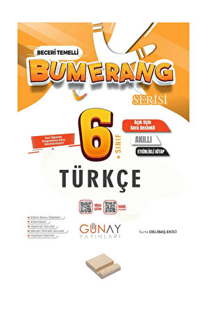 6. Sınıf Bumerang Etkinlikli Türkçe + Telefon Standı