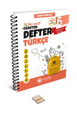 6. Sınıf Türkçe Öğreten Defter ve Telefon Standı