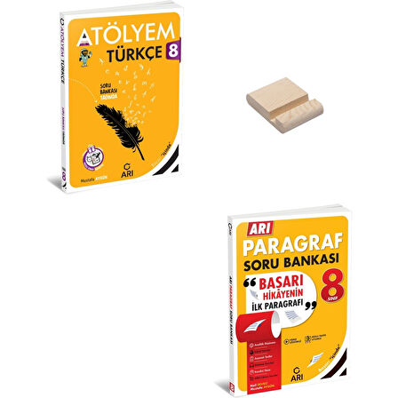 Lgs 8. Sınıf Atölyem Türkçe ve Paragraf + Telefon Standı