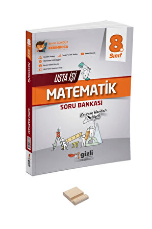LGS 8. Sınıf Usta İşi Matematik Soru Bankası ve Telefon Standı