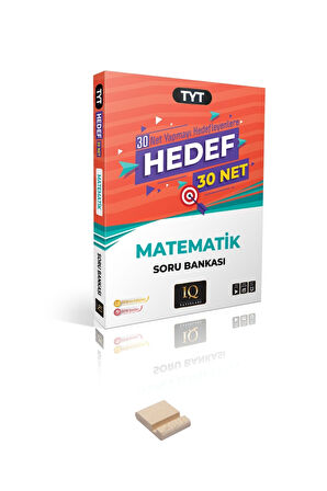 TYT Hedef 30 Net Matematik Soru Bankası ve Telefon Tutucu
