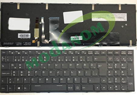 MP-13H86TQJ430C Klavye Türkçe Işıklı
