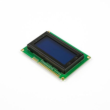 16x4 LCD Ekran Modülü Mavi Arka Işıklı (Arduino ile Uyumlu) - 1604A-V1.2