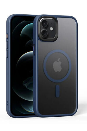 Apple iPhone 16 Pro Max Uyumlu Kılıf Zebana Fros Silikon Kılıf (Kablosuz Şarj Destekli)