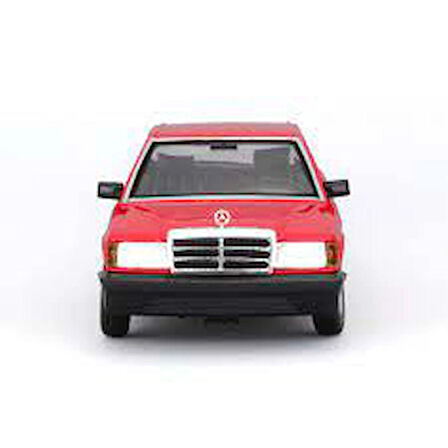 Bburago Burago 1/24 Mercedes Benz 190E 2.6 Model Araç Kırmızı 