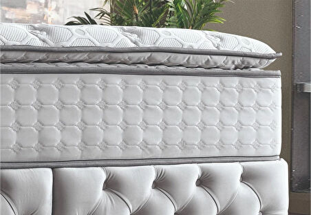 Premium Herkül Yaylı Ortopedik 30 cm Yükselikte Tek Kişilik Yatak
