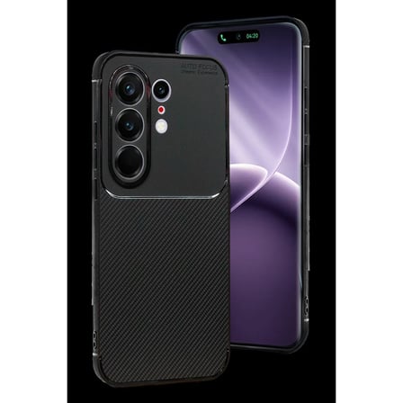 Tecno Camon 50 Pro 5G Auto Focus Karbon Kapak - Siyah