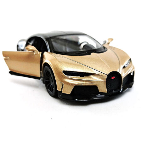 Kinsmart Bugatti Chiron Çek Bırak Diecast Model Araba