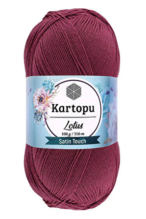 1 Adet Lotus Bikini Büstiyer Bluz Örgü İpi  K756 Begonvil
