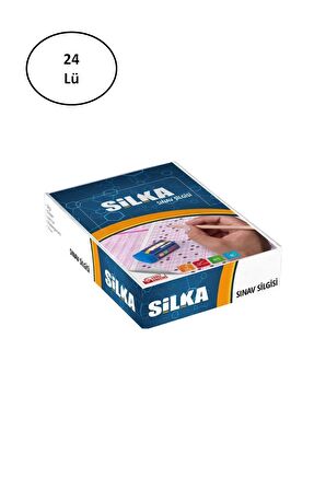 Silka Orta Boy Mavi Sınav Silgisi Art9 24 lü