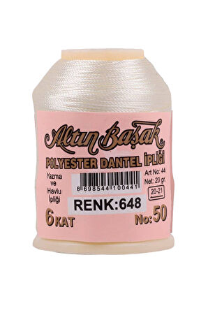 3 Adet Altınbaşak Oya ve Dantel İpi 20 gr - Royaleks - No: 648 - 693 - 022