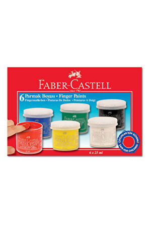 Faber Castell Parmak Boyası 6 Renk