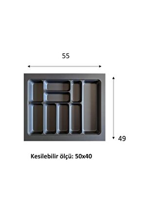 55x49 Eco Lüks Modüler Kaşıklık Royaleks-20354