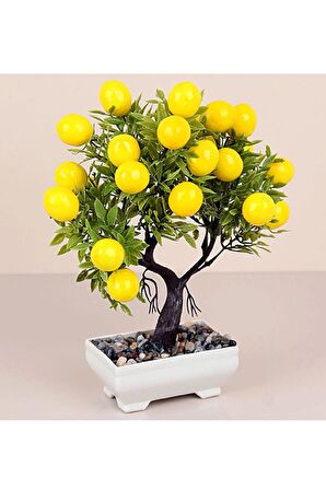 Saksılı Yapay Limon Ağcı Royaleks-5638