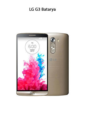 LG G3 Telefonlarla Uyumlu Batarya Pi 3000 mAh