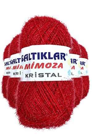 5 Adet Mimoza Kristal Işıltılı Şal Patik Yelek İpi 25