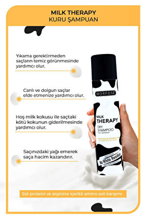 Kuru Şampuan Milk Therapy 200 ML - Besleyici - mrfs