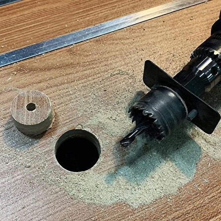 caselka® 6 Parça Demir Ahşap Alçıpan Delme Buat Açma Seti
