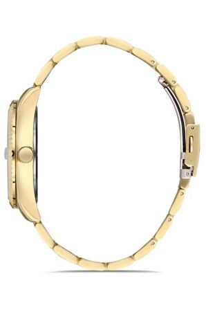 Erkek Çelik Kordon Kol Saati Çelik Kasa Paslanmaz Çelik Model Çift Takvimli Fonksiyon 2 Yıl Garantili