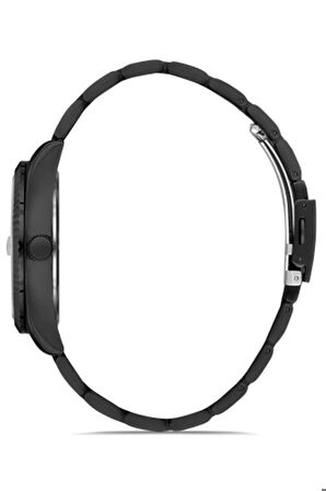 Erkek Çelik Kordon Kol Saati Çelik Kasa Paslanmaz Çelik Model Çift Takvimli Fonksiyon 2 Yıl Garantili