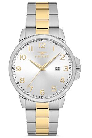 Erkek Çelik Kordon Kol Saati Çelik Kasa Su Geçirmez Takvimli Fonksiyon 2 Yıl Garantili