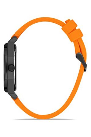 Erkek Spor Kol Saati Çelik Kasa Silikon Kordon Paslanmaz Çelik Model Su Geçirmez