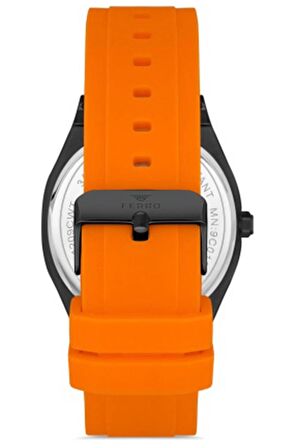 Erkek Spor Kol Saati Çelik Kasa Silikon Kordon Paslanmaz Çelik Model Su Geçirmez