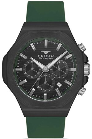 Erkek Spor Kol Saati Çelik Kasa Silikon Kordon Su Geçirmez Paslanmaz Çelik Premium Model