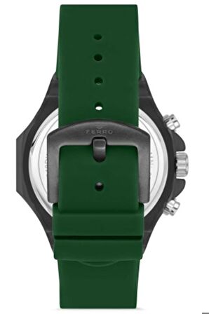 Erkek Spor Kol Saati Çelik Kasa Silikon Kordon Su Geçirmez Paslanmaz Çelik Premium Model