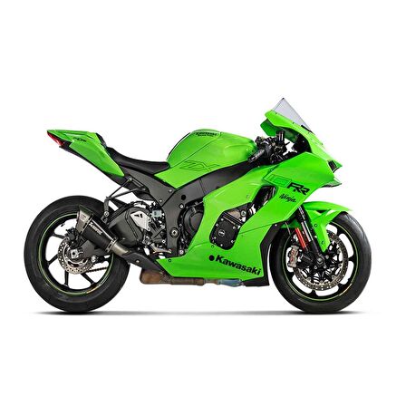 Akrapovic S-K10SO28-ASZTBL KAWASAKI NINJA ZX-10R - ZX10RR (21-24) SLIP-ON LINE (TITANIUM) Egzoz