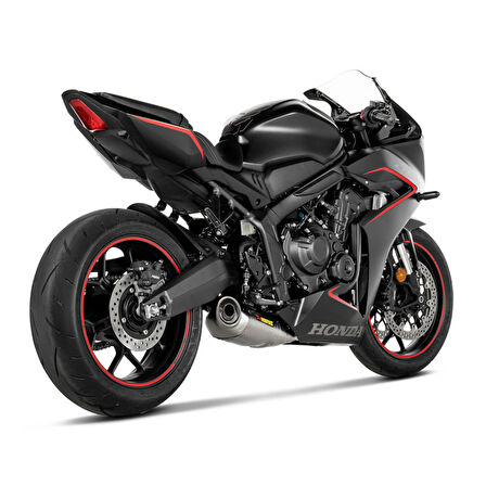 AKRAPOVIC S-H6R15-AFT HONDA CB650R - CBR650R (19-25) RACING LINE (TITANIUM) EGZOZ