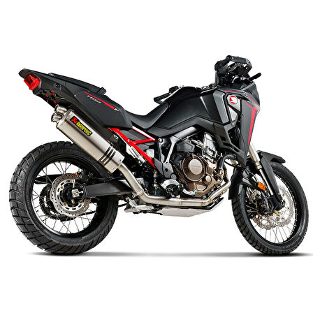 AKRAPOVIC S-H11R3-WT HONDA CRF1100L AFRICA TWIN (20-25) RACING LINE (TITANIUM) EGZOZ