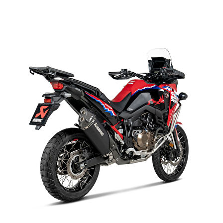 AKRAPOVIC S-H11SO4-HAFT HONDA CRF1100L AFRICATWIN / ADV. SPORT (24-25) SLIP-ON LINE (TITANIUM) EGZOZ