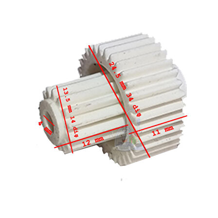 MOULİNEX MULTİTRİO AV4 DOĞRAYICI ÇİFT DİŞLİ Uyumlu
