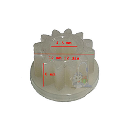 BLUE HOUSE BH585FC CHOPPY DOĞRAYICI MOTOR DİŞLİSİ Uyumlu
