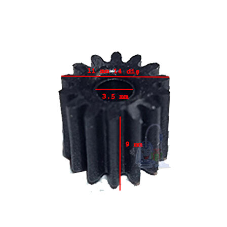 SİNBO SHB3059 BLENDER  HAZNE KAPAĞI MİL DİŞLİSİ Uyumlu