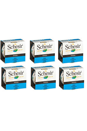 Schesir Ton Jöleli Kedi Konservesi 85 Gr. X 6 Adet