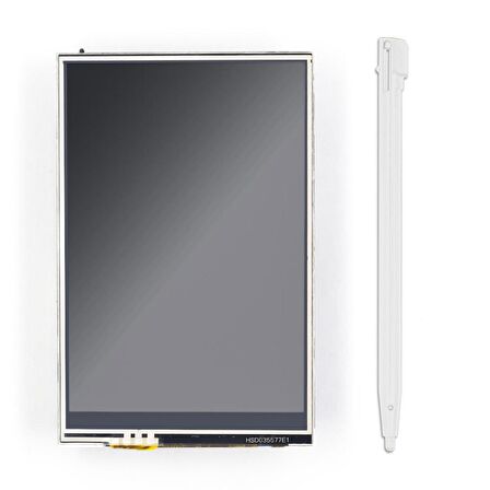 3.5 inch LCD TFT Dokunmatik Ekran Kalem ile Birlikte (Raspberry Pi 2 - 3 Model B için)
