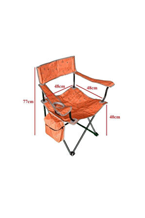 Prado Isor Katlanır Kamp Piknik Bahçe Balıkçı Sandalye Rejisör Sandalyesi