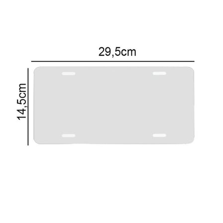  Kişiye Özel İsimli Metal Plaka - İsim Yazılı Tabela Araç ve Ofis Dekoru 14.5x29.5 cm