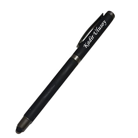 Kişiye Özel Dokunmatik Uyumlu Jel Kalem – Metal Gövde, Stylus Uçlu