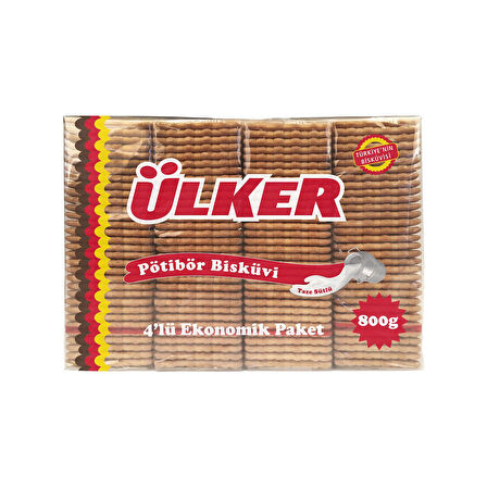 Ülker Pötibör Bisküvi 800 Gr x 3 Adet
