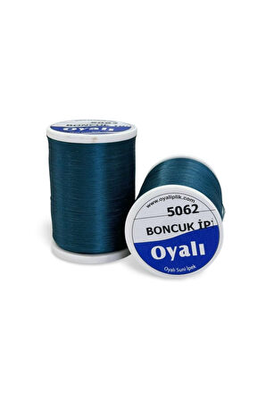 Oyalı 4 Kat Suni İpek İplik İğne Oyası Boncuk İpi Tığ Oyası No:5062