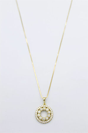 Xuping Zincir Kolye-45cm - 14K Altın