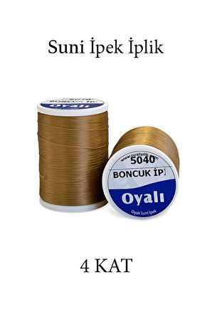 Oyalı 4 Kat Suni İpek İplik İğne Oyası Boncuk İpi Tığ Oyası No:5040