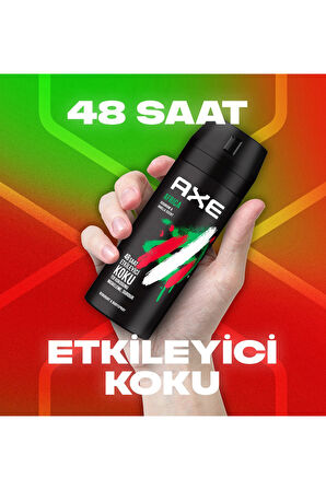 2 Adet Axe Africa Erkek Deodorant Sprey 150 ml