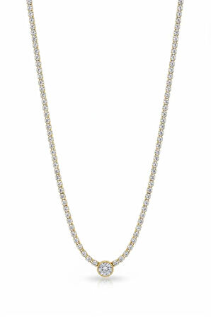 Su Yolu Kolye - Altın