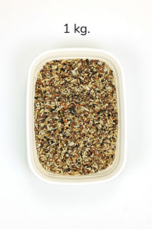 Tüm Kuşlar İçin Doğal Taze Sağlık Tohumu Karışımı - 1 kg