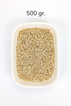 Tüm Kuşlar İçin Doğal Taze Soyulmuş İç Yulaf - 500 gr